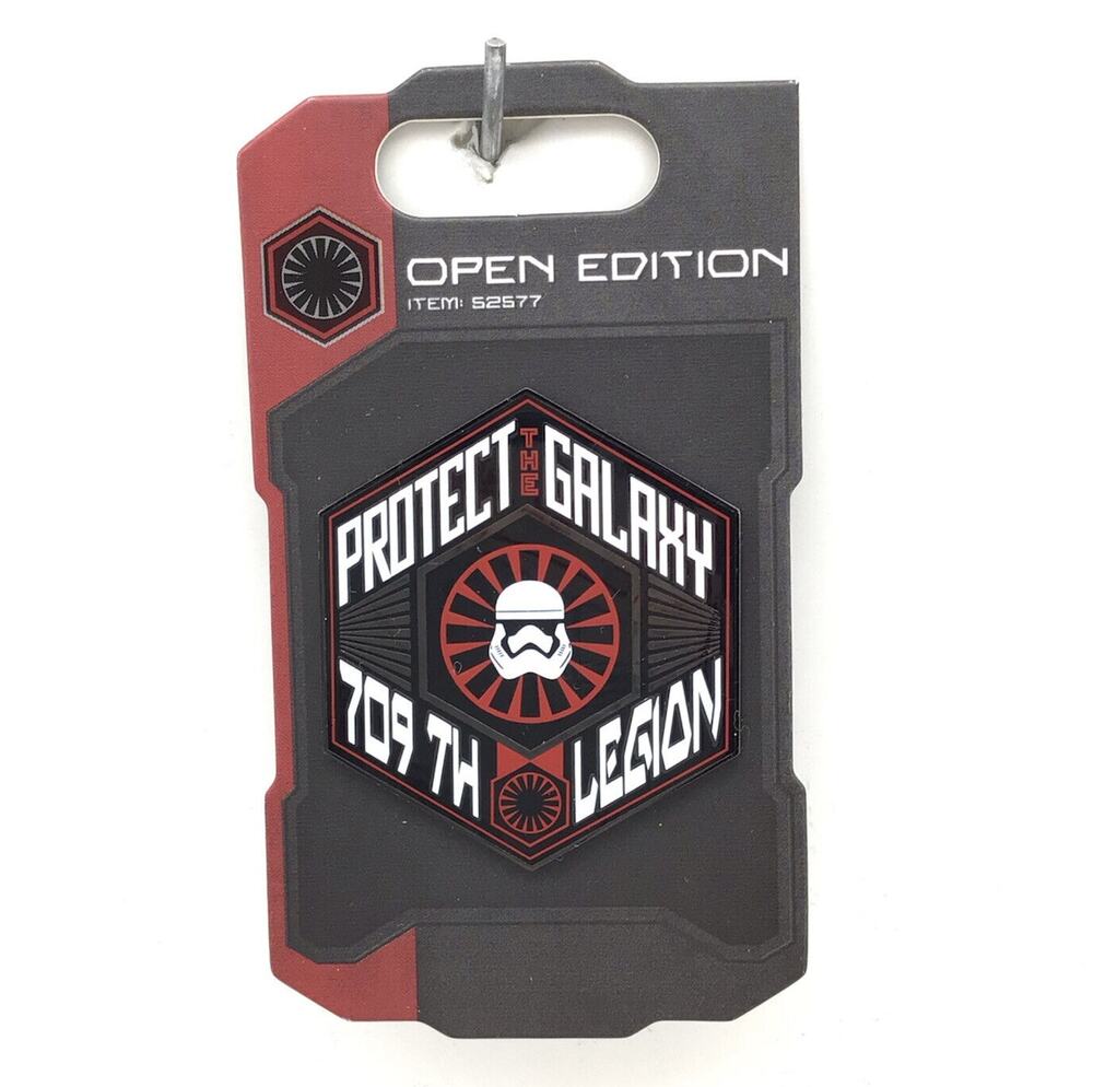 Disney Parks Pin Star Wars Stormtrooper Protect Galaxy 709th Legion Badge
